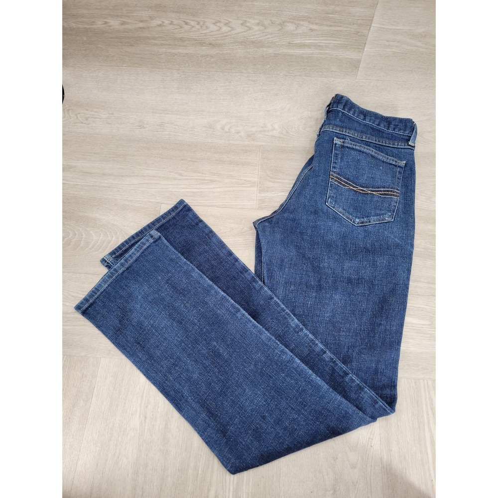 Ariat M1 Vintage Straight Leg Mens 34x36 Blue Stretch Denim Jeans